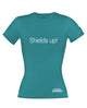Ultimate Guard T-Shirt Donna Shields Up! Blu Petrolio Taglia XL