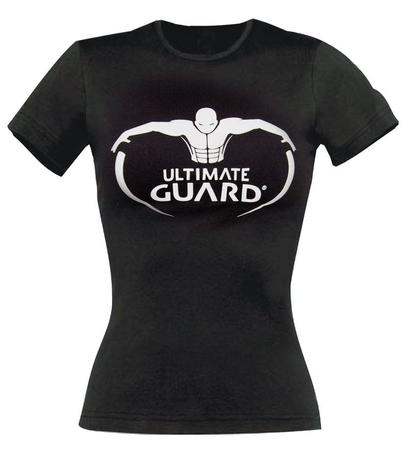Ultimate Guard Maglietta Donna Logo Nero Taglia L