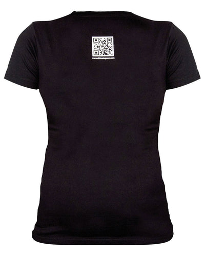 Ultimate Guard T-Shirt Donna Logo Nero Taglia XS