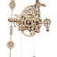 Ugears Aero Clock, modellino in legno con orologio a pendolo funzionante