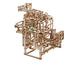 Ugears Marble Run Stepped Hoist, modellino in legno con biglie, 355 pezzi