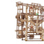 Ugears Marble Run Stepped Hoist, modellino in legno con biglie, 355 pezzi