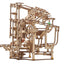Ugears Marble Run Stepped Hoist, modellino in legno con biglie, 355 pezzi