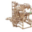 Ugears Marble Run Stepped Hoist, modellino in legno con biglie, 355 pezzi