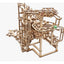 Ugears Marble Run Stepped Hoist, modellino in legno con biglie, 355 pezzi