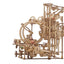 Ugears Marble Run Stepped Hoist, modellino in legno con biglie, 355 pezzi