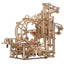 Ugears Marble Run Stepped Hoist, modellino in legno con biglie, 355 pezzi