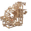 Ugears Marble Run Stepped Hoist, modellino in legno con biglie, 355 pezzi