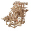 Ugears Marble Run Stepped Hoist, modellino in legno con biglie, 355 pezzi