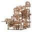 Ugears Marble Run Stepped Hoist, modellino in legno con biglie, 355 pezzi