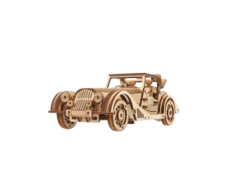 Ugears Sports Car Rapid Mouse, modellino in legno in scala 1:24 della serie Dual Motors