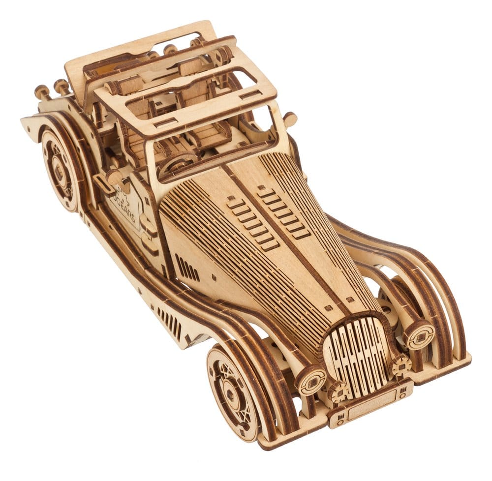 Ugears Sports Car Rapid Mouse, modellino in legno in scala 1:24 della serie Dual Motors