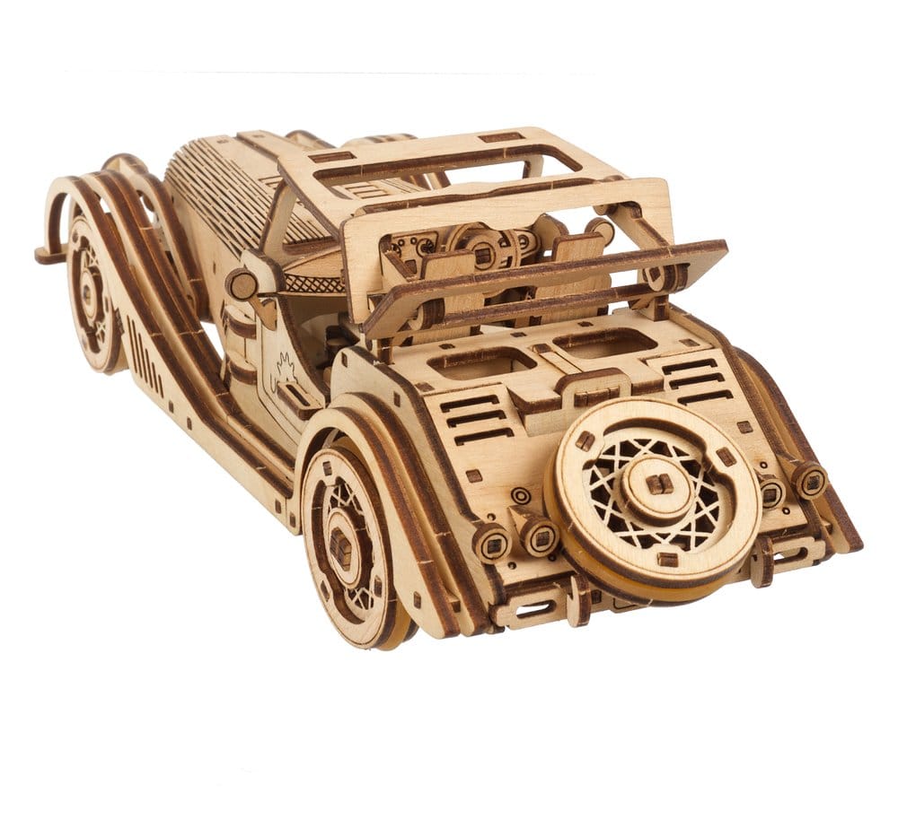 Ugears Sports Car Rapid Mouse, modellino in legno in scala 1:24 della serie Dual Motors
