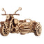 Modellino in legno Harry Potter Moto Volante di Hagrid con Sidecar Ugears
