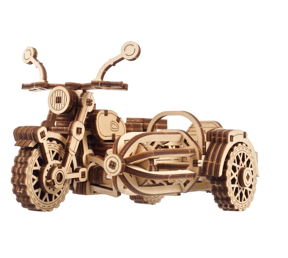 Modellino in legno Harry Potter Moto Volante di Hagrid con Sidecar Ugears
