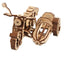 Modellino in legno Harry Potter Moto Volante di Hagrid con Sidecar Ugears
