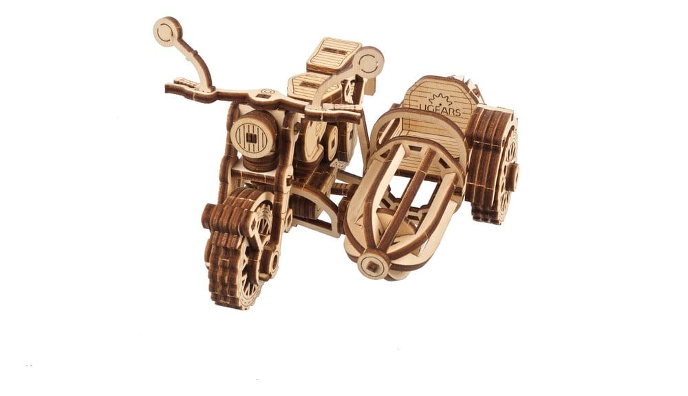 Modellino in legno Harry Potter Moto Volante di Hagrid con Sidecar Ugears