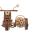 Modellino in legno Harry Potter Moto Volante di Hagrid con Sidecar Ugears