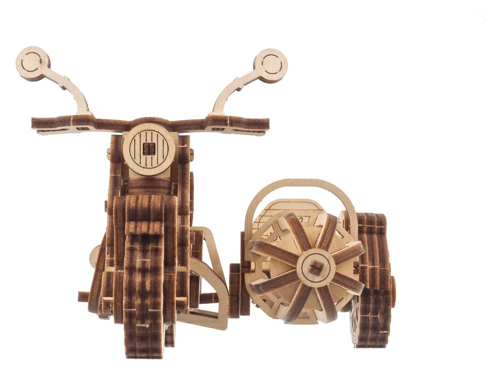 Modellino in legno Harry Potter Moto Volante di Hagrid con Sidecar Ugears