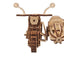 Modellino in legno Harry Potter Moto Volante di Hagrid con Sidecar Ugears