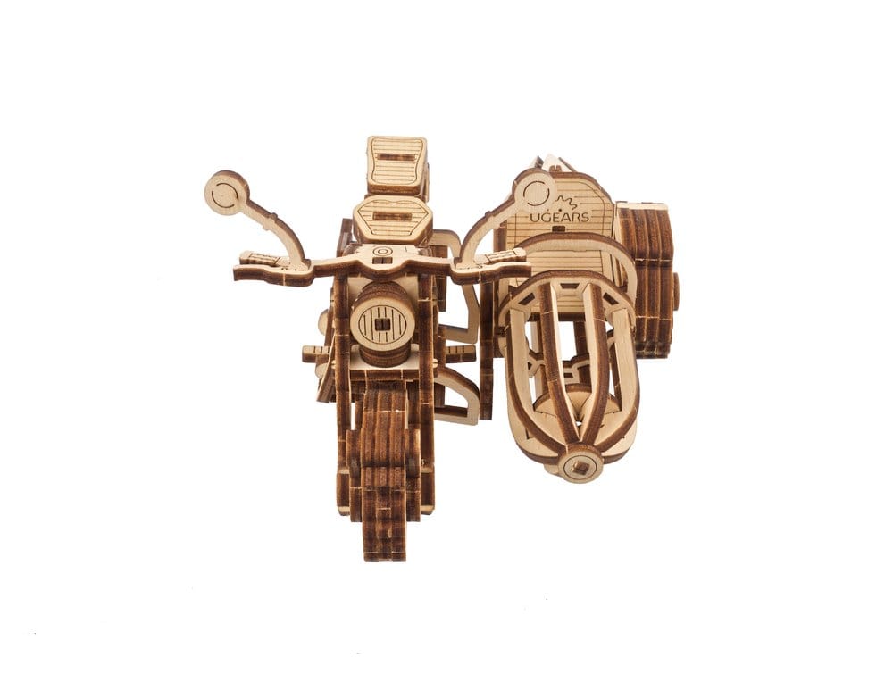 Modellino in legno Harry Potter Moto Volante di Hagrid con Sidecar Ugears