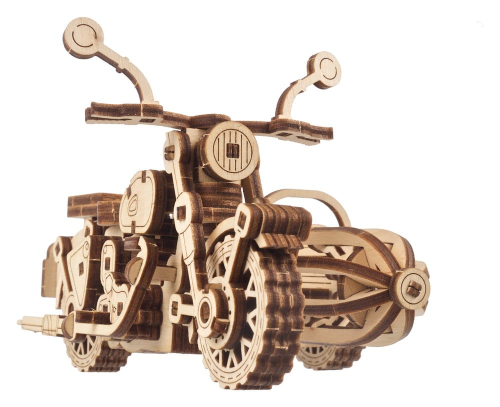 Modellino in legno Harry Potter Moto Volante di Hagrid con Sidecar Ugears