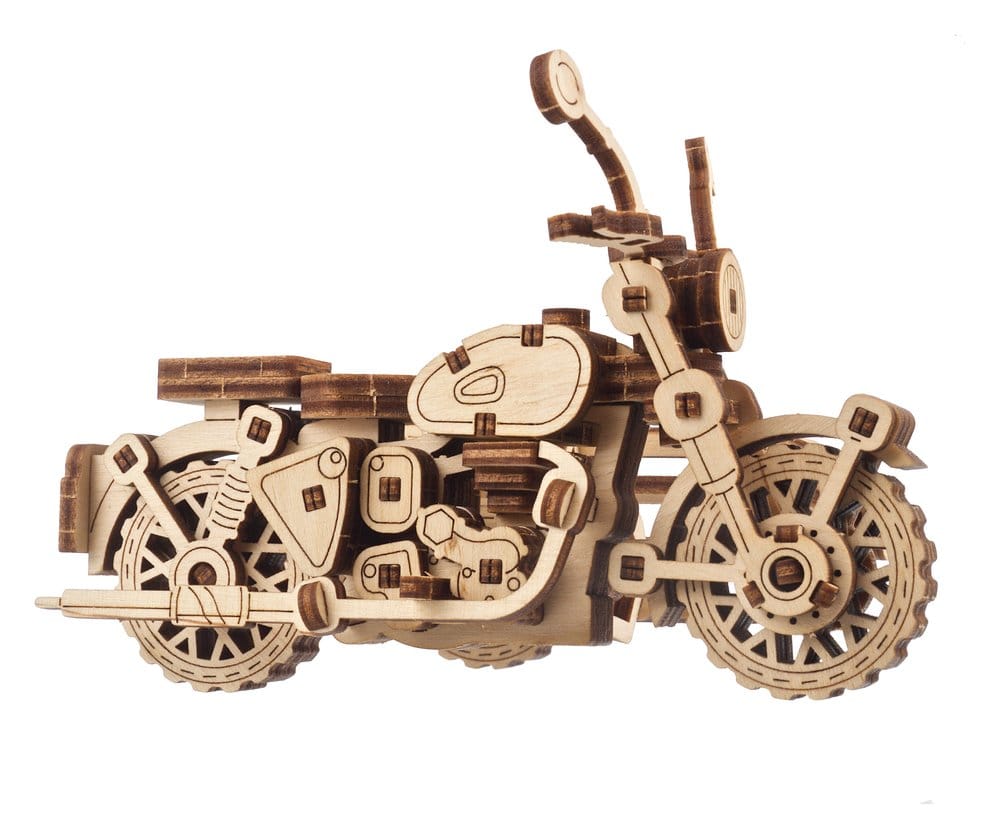 Modellino in legno Harry Potter Moto Volante di Hagrid con Sidecar Ugears