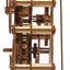 Ugears Modellino in Legno Engine Clock Orologio da Tavolo Meccanico