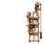 Ugears Modellino in Legno Engine Clock Orologio da Tavolo Meccanico