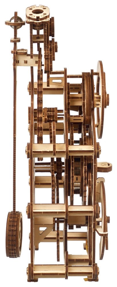 Ugears Modellino in Legno Engine Clock Orologio da Tavolo Meccanico