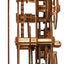 Ugears Modellino in Legno Engine Clock Orologio da Tavolo Meccanico