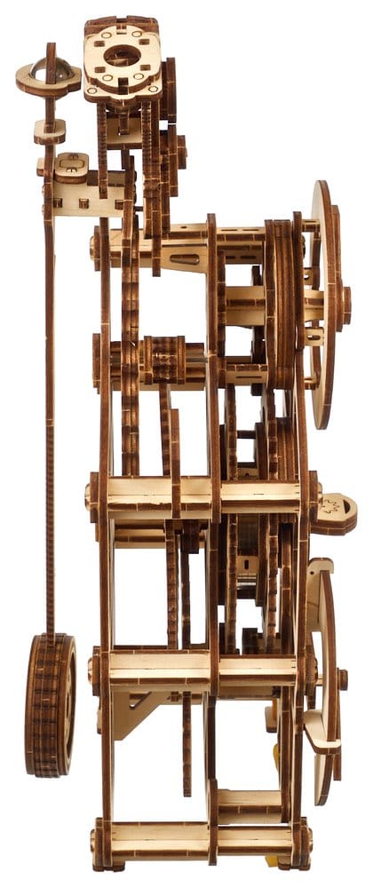 Ugears Modellino in Legno Engine Clock Orologio da Tavolo Meccanico