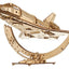 NASA Space Shuttle Discovery Modellino in Legno Ugears con Telescopio Hubble e Supporto Tensegrity