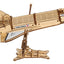NASA Space Shuttle Discovery Modellino in Legno Ugears con Telescopio Hubble e Supporto Tensegrity