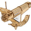 NASA Space Shuttle Discovery Modellino in Legno Ugears con Telescopio Hubble e Supporto Tensegrity