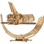NASA Space Shuttle Discovery Modellino in Legno Ugears con Telescopio Hubble e Supporto Tensegrity