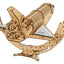 NASA Space Shuttle Discovery Modellino in Legno Ugears con Telescopio Hubble e Supporto Tensegrity