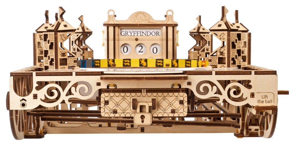 Ugears Harry Potter Quidditch Flipper Pinball, Modellino in Legno da Costruire