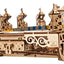 Ugears Harry Potter Quidditch Flipper Pinball, Modellino in Legno da Costruire