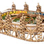 Ugears Harry Potter Quidditch Flipper Pinball, Modellino in Legno da Costruire