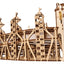 Ugears Harry Potter Quidditch Flipper Pinball, Modellino in Legno da Costruire