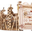 Ugears Harry Potter Quidditch Flipper Pinball, Modellino in Legno da Costruire