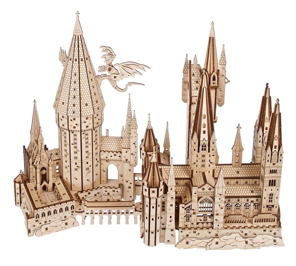 Modellino in Legno Castello di Hogwarts Harry Potter Ugears
