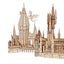 Modellino in Legno Castello di Hogwarts Harry Potter Ugears