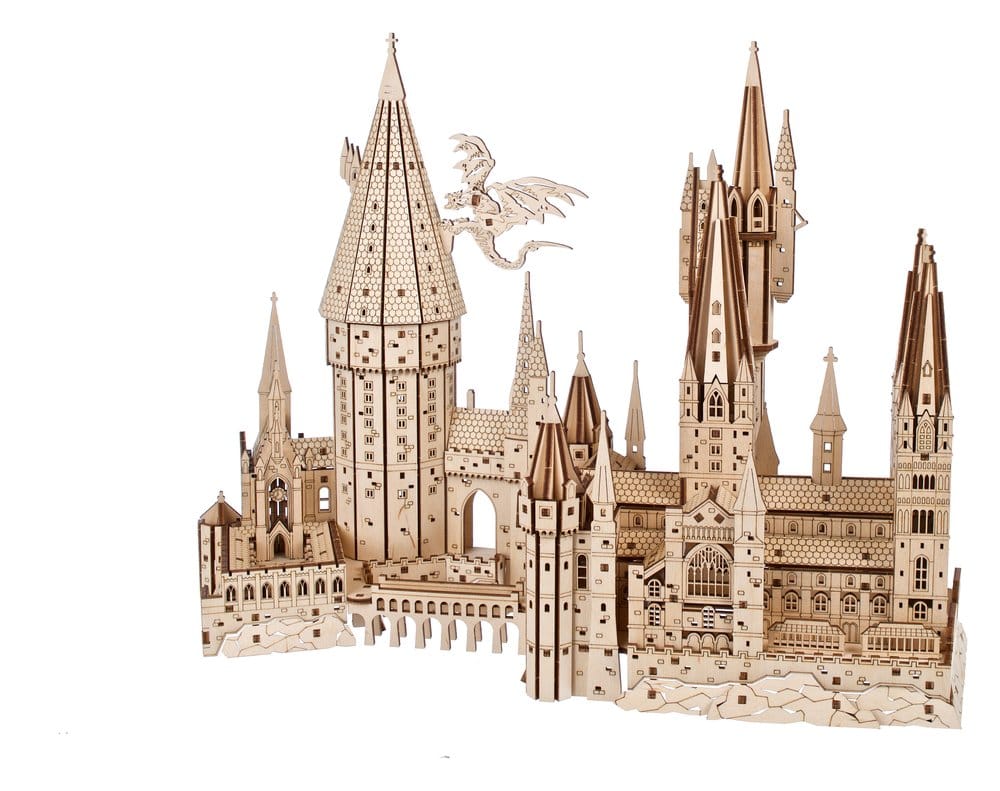 Modellino in Legno Castello di Hogwarts Harry Potter Ugears