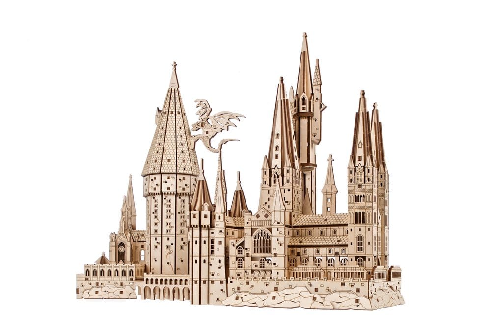 Modellino in Legno Castello di Hogwarts Harry Potter Ugears