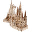 Modellino in Legno Castello di Hogwarts Harry Potter Ugears