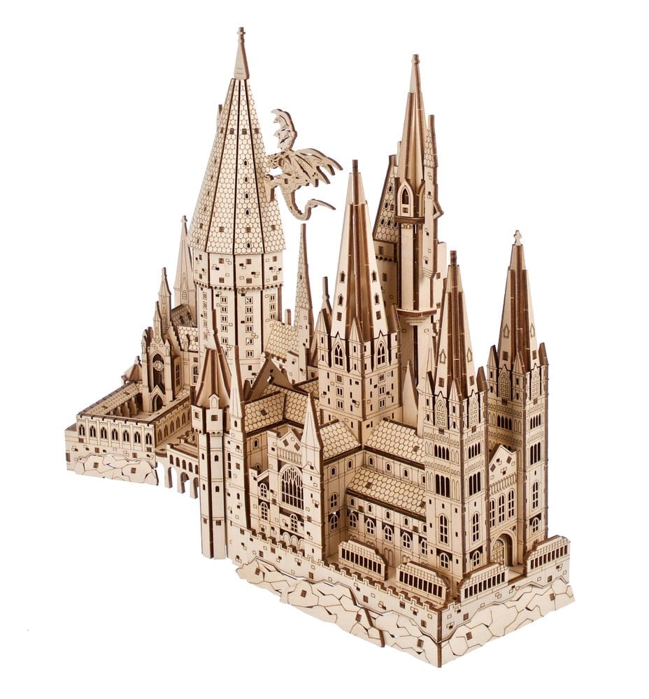 Modellino in Legno Castello di Hogwarts Harry Potter Ugears