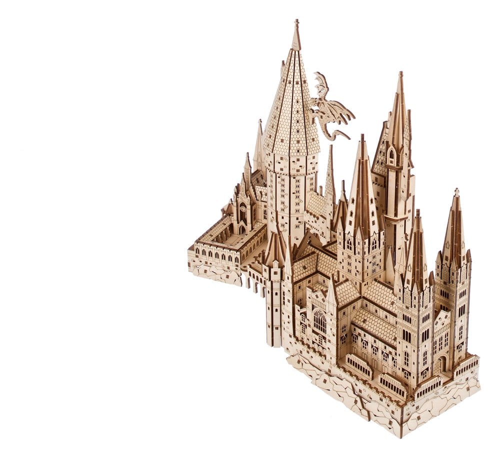 Modellino in Legno Castello di Hogwarts Harry Potter Ugears