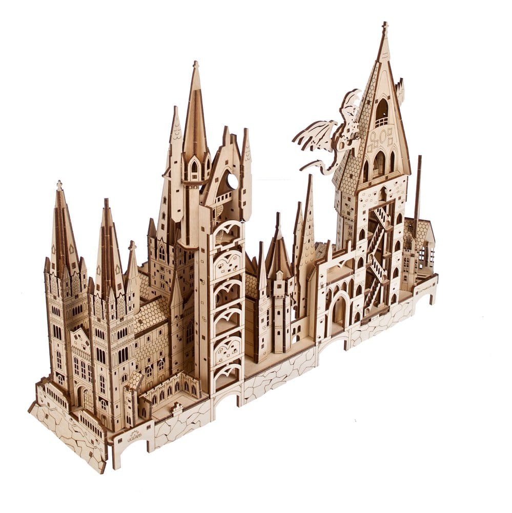 Modellino in Legno Castello di Hogwarts Harry Potter Ugears
